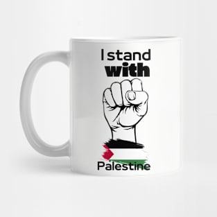 i stand with palestine, Punch 1 Mug